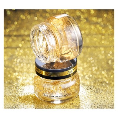 Luxury 24K Gold Night Cream Nutrition Deeply Moisturizing Anti Aging Wrinkle Skin Repair Gel Face Cream